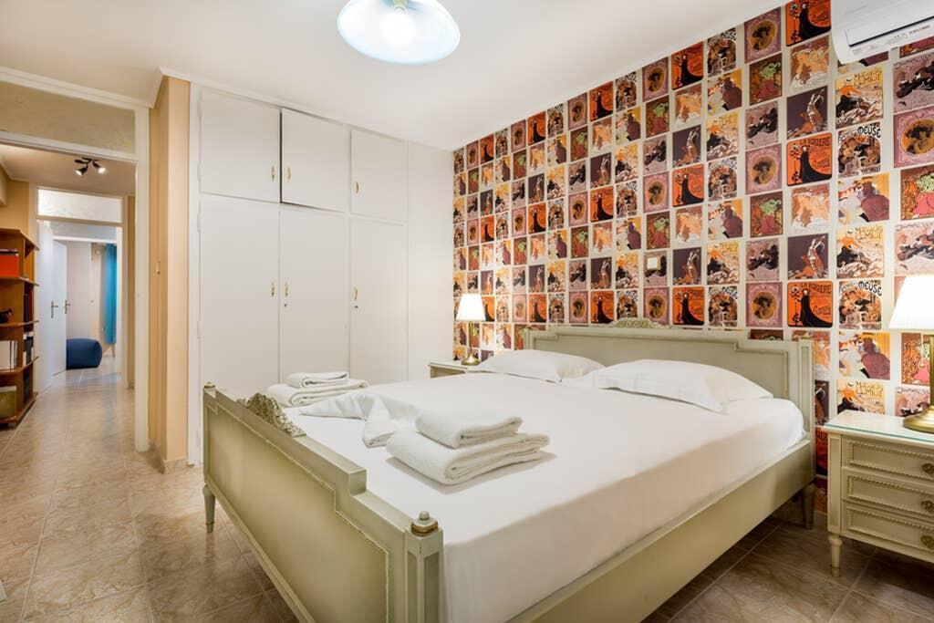 Sunny Apartment With 2 Bedrooms And Garden Глифада Экстерьер фото